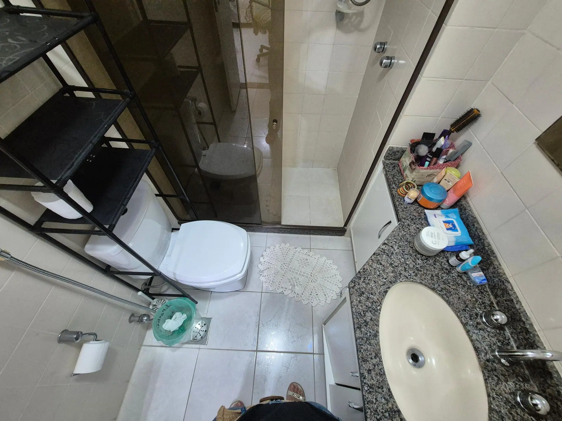 80 m² apartment with a mountain view and a washing machine — photo 34