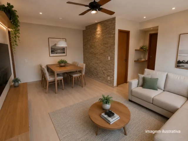 Unfurnished 2-bedroom apartment with open-plan gas kitchen — photo 3