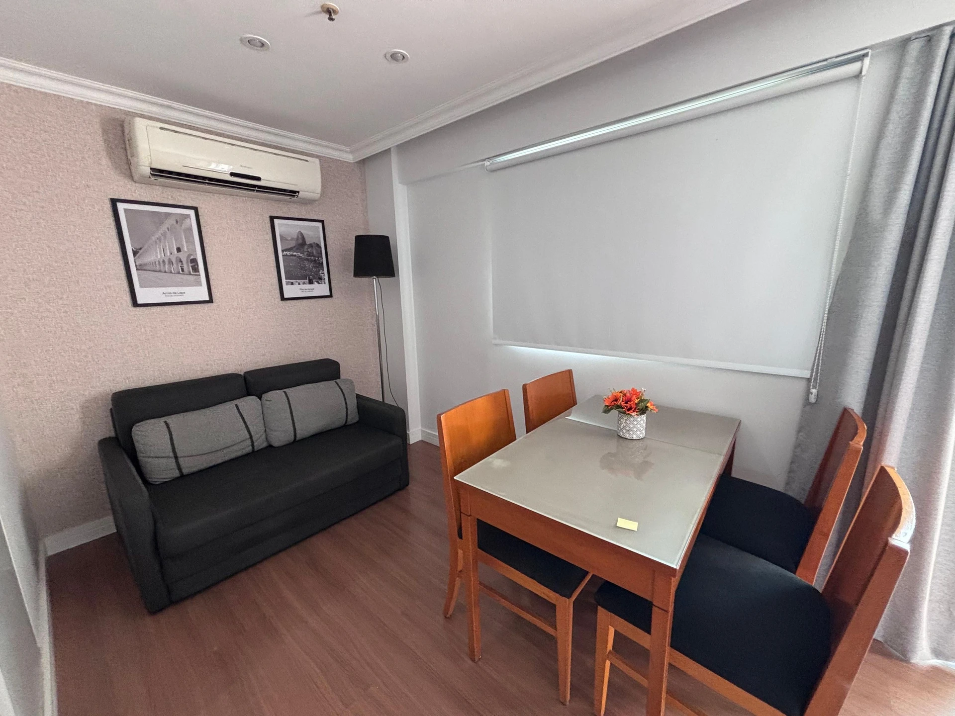 Kitnet com varanda, 1 quarto e 1 banheiro, sem vaga — photo 4