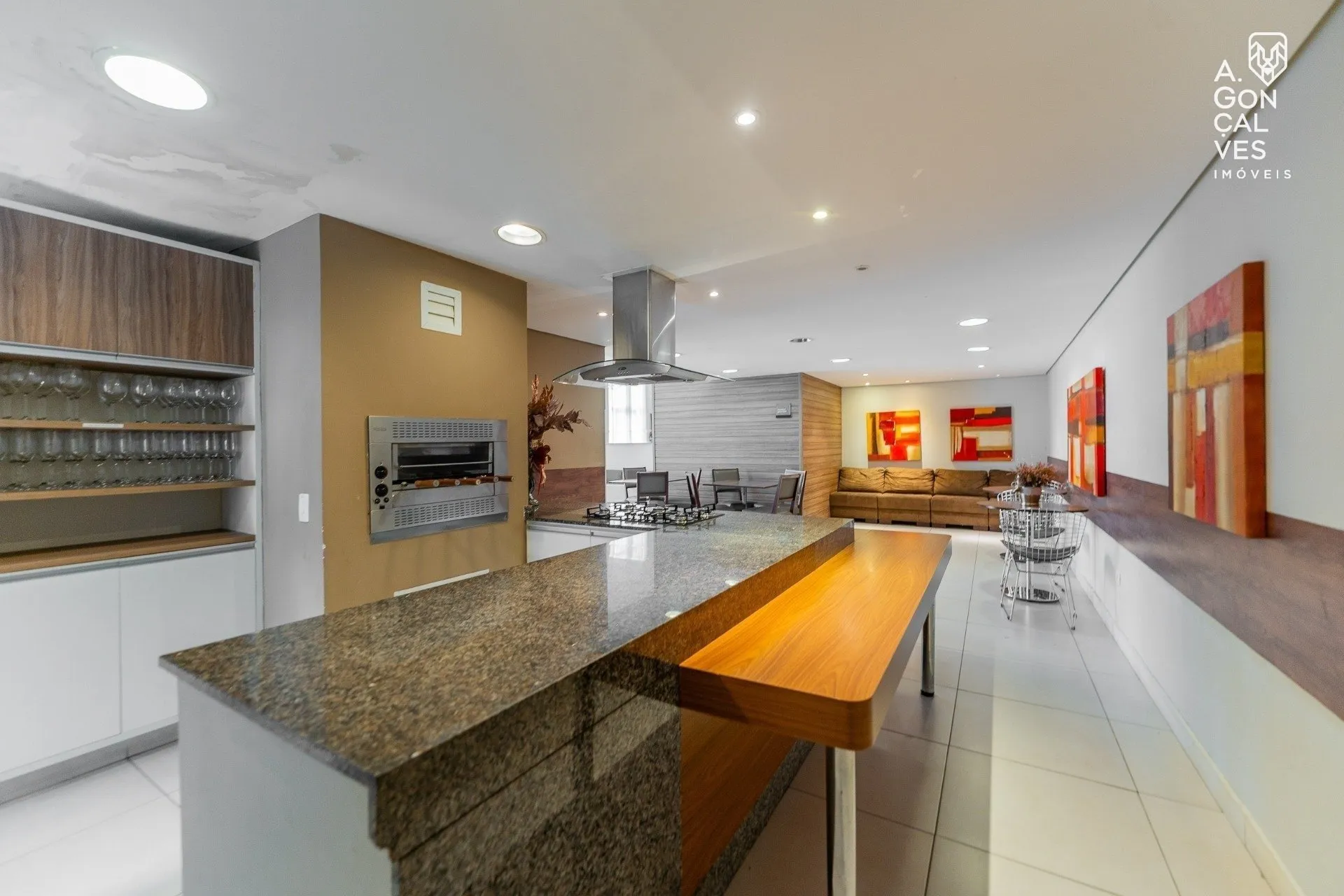 Apartamento 93 m² com 3 quartos e cozinha aberta a gás — photo 33