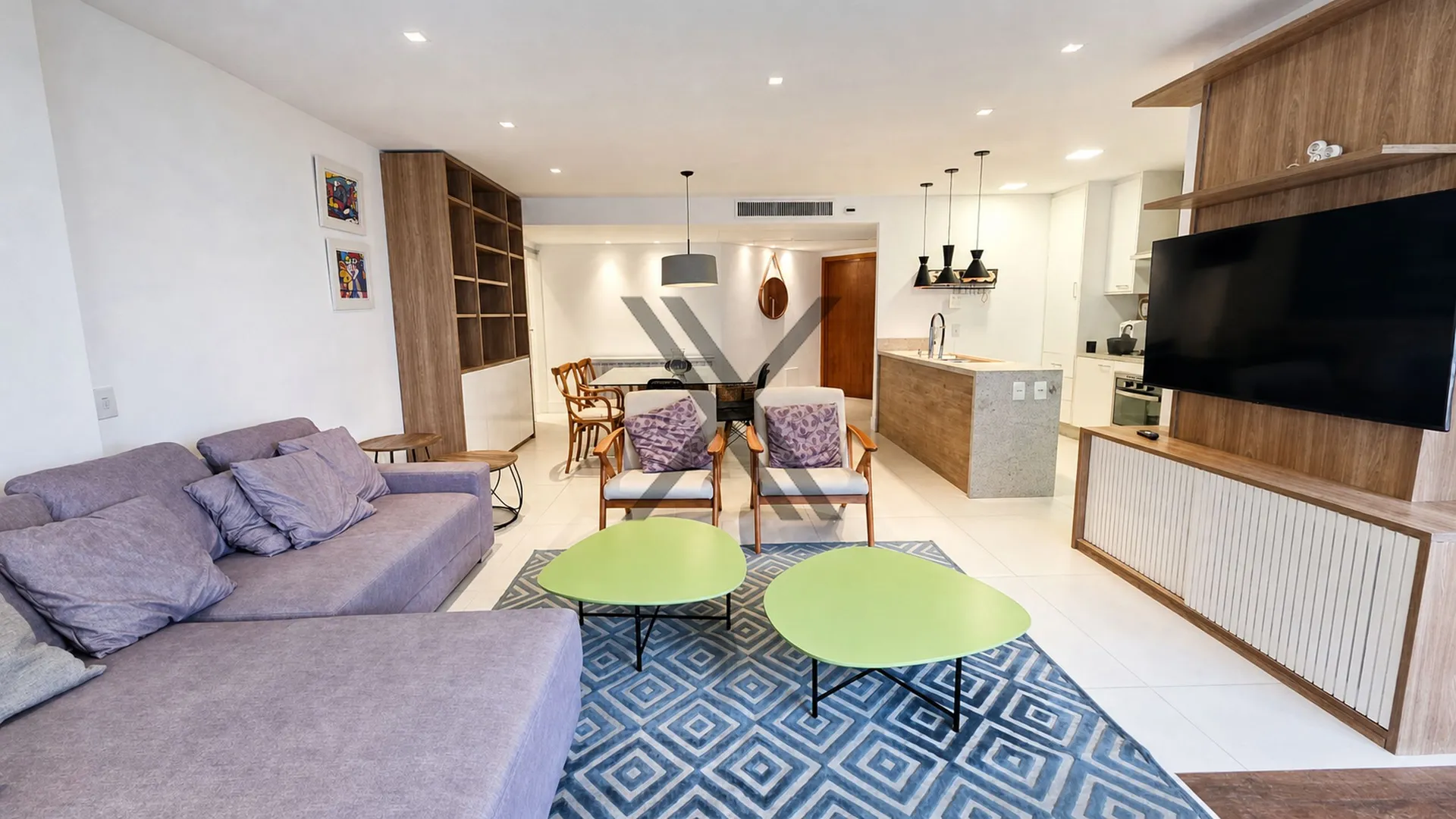 2 quartos e espaço de home office: apartamento de 111 m² — photo 4