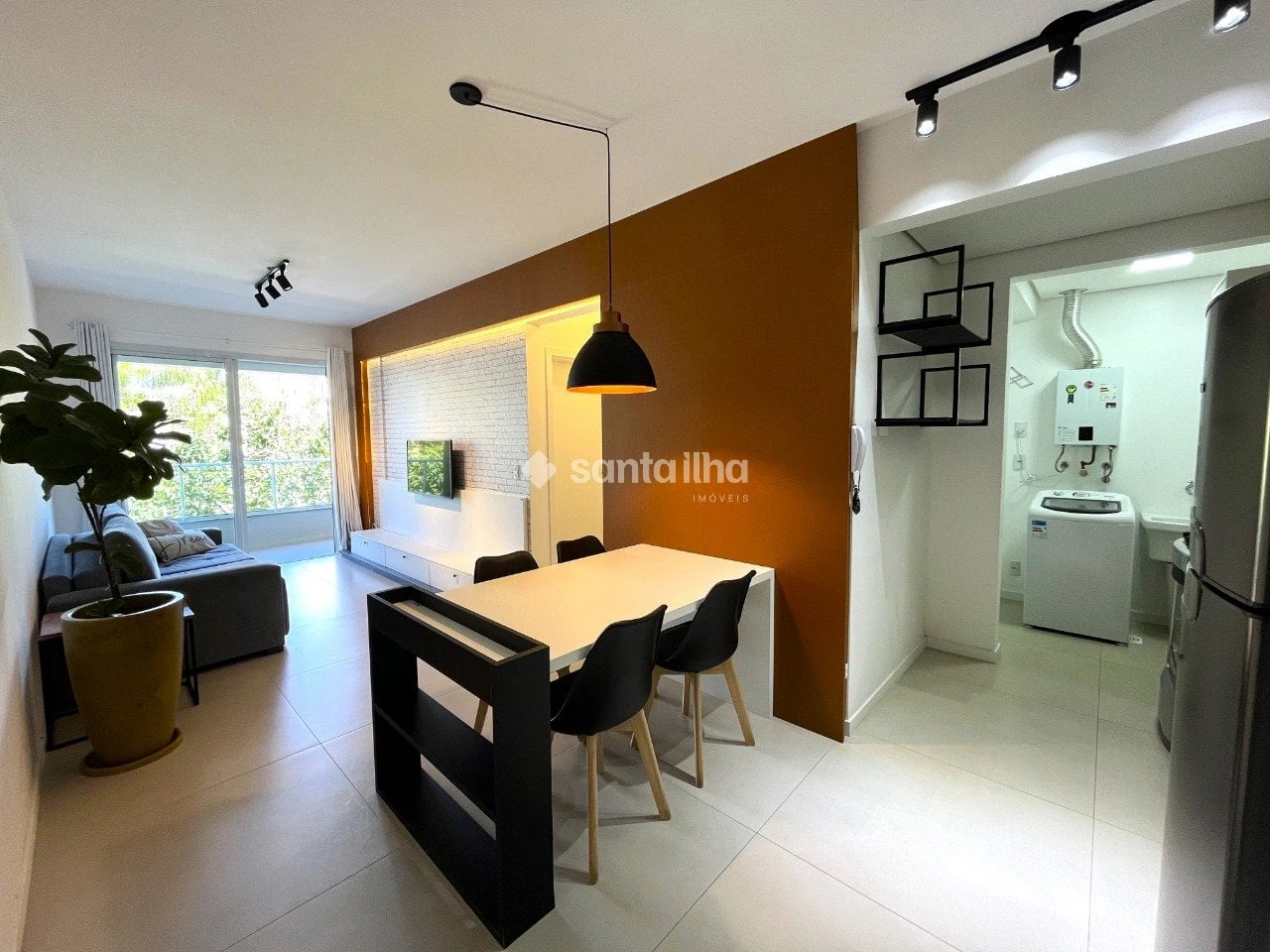 1 quarto e máquina de lavar: apartamento de 56 m² — photo 5