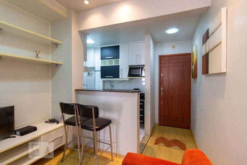 Furnished 1-bedroom apartment with open-plan kitchen — photo 7