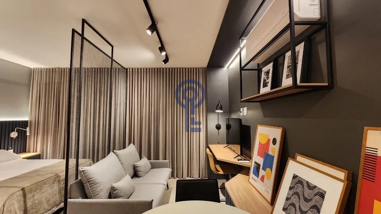 Furnished 59 m² studio with 1 parking space — photo 12