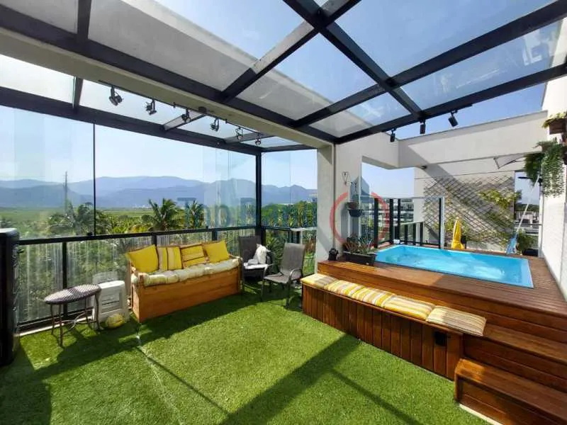 Furnished duplex penthouse with 4 bedrooms and 2 parking — photo 8