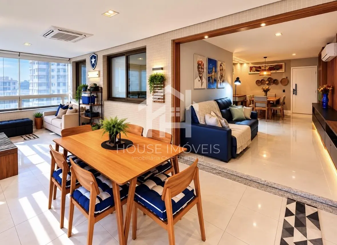 118 m² apartment with 3 bedrooms and a private suite — photo 5