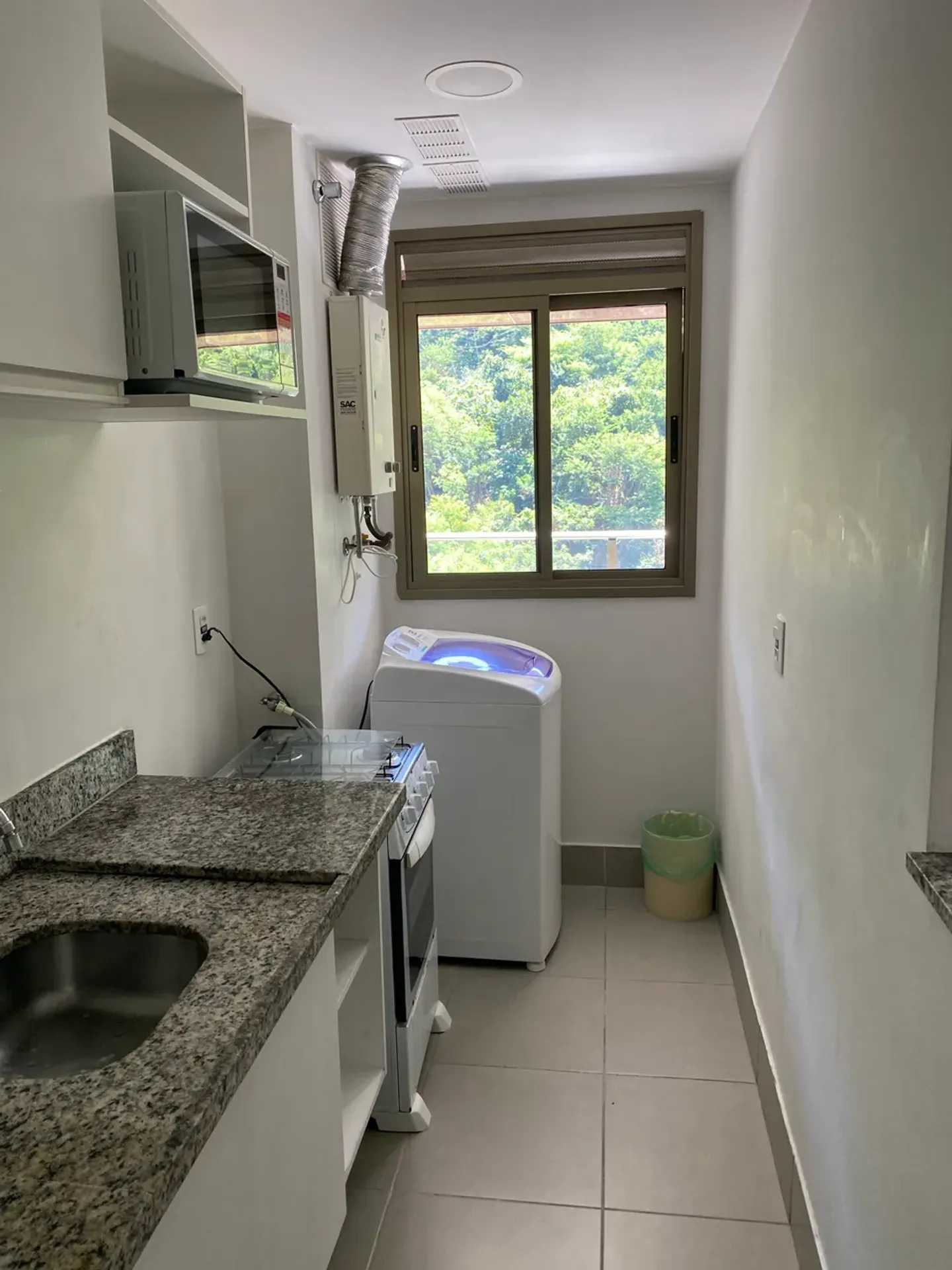 Furnished apartment, 40 m², with a washing machine — photo 4
