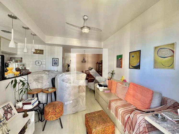 72 m² apartment with a water view and a washing machine