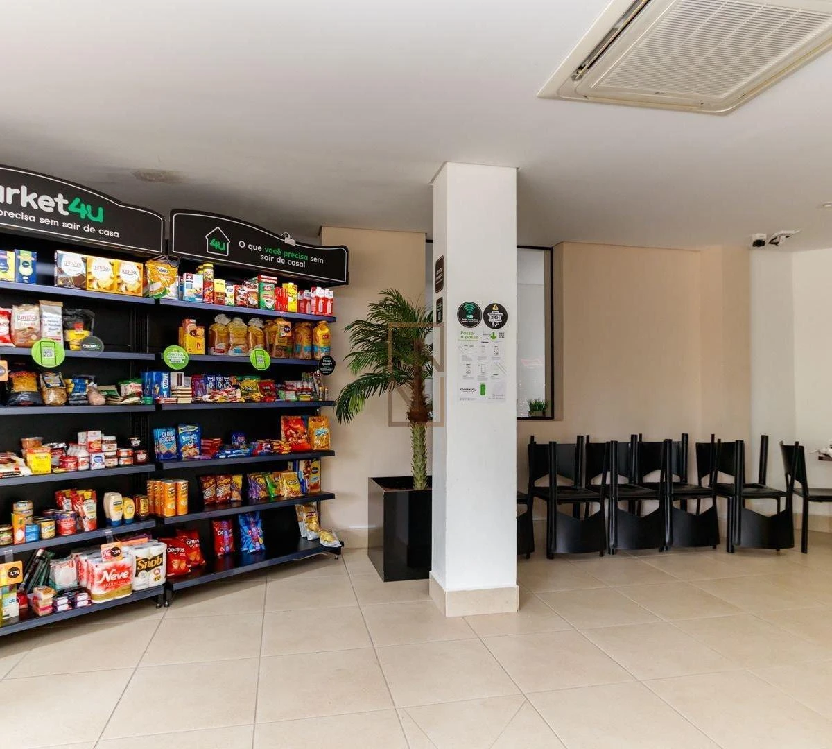 One-bedroom apartment with a dryer in Curitiba — photo 19