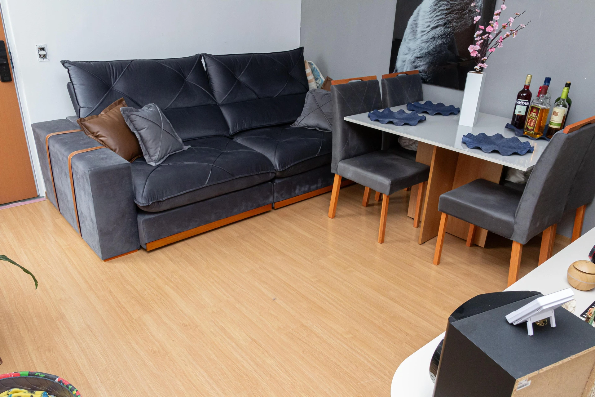 Furnished 2-bedroom apartment with gas open kitchen — photo 18