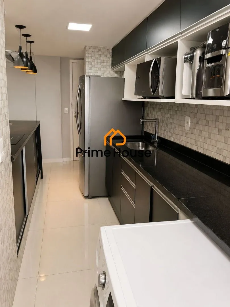Квартира 86 м² с грилем на балконе и застеклённым балконом — photo 12