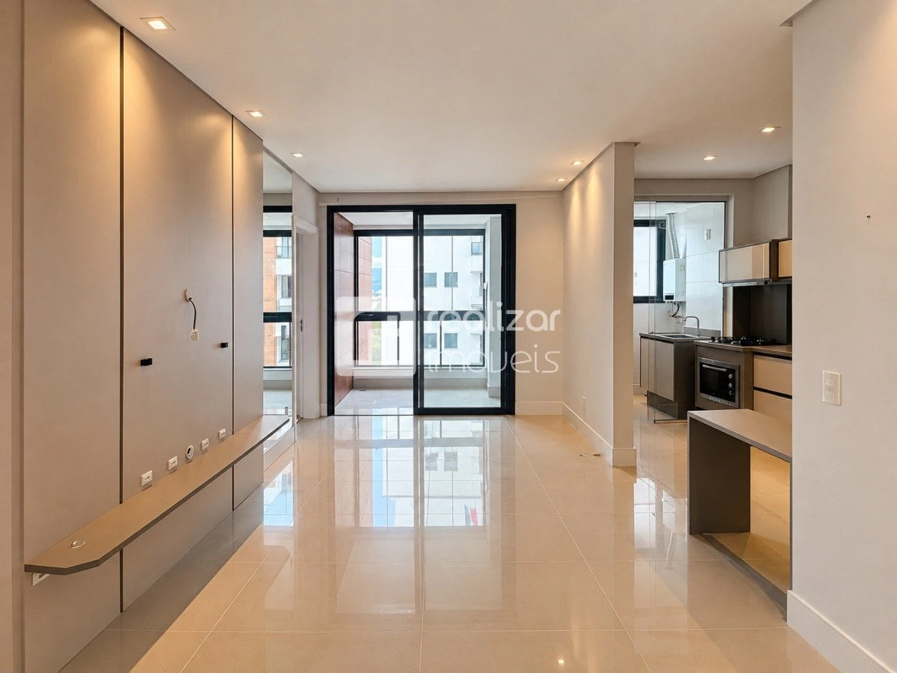 Furnished apartment, 79 m², with a grill on the balcony