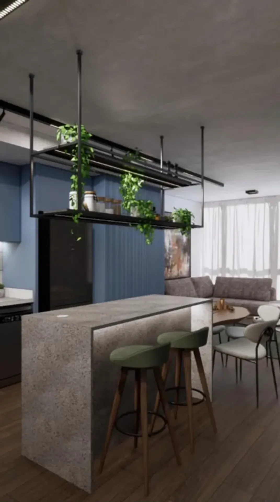 2 quartos e janelas do piso ao teto: apartamento de 84 m² — photo 8