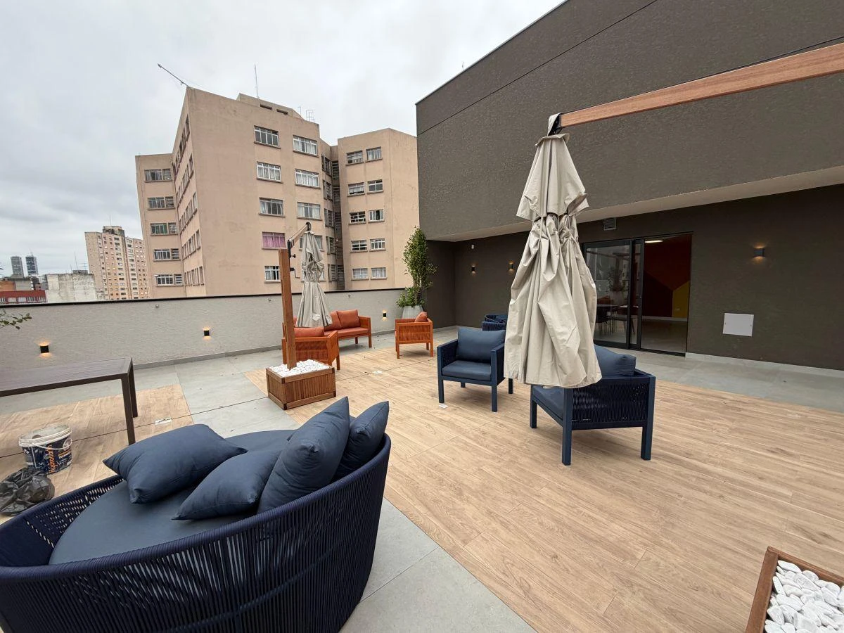 1 quarto e espaço de home office: apartamento de 22 m² — photo 8