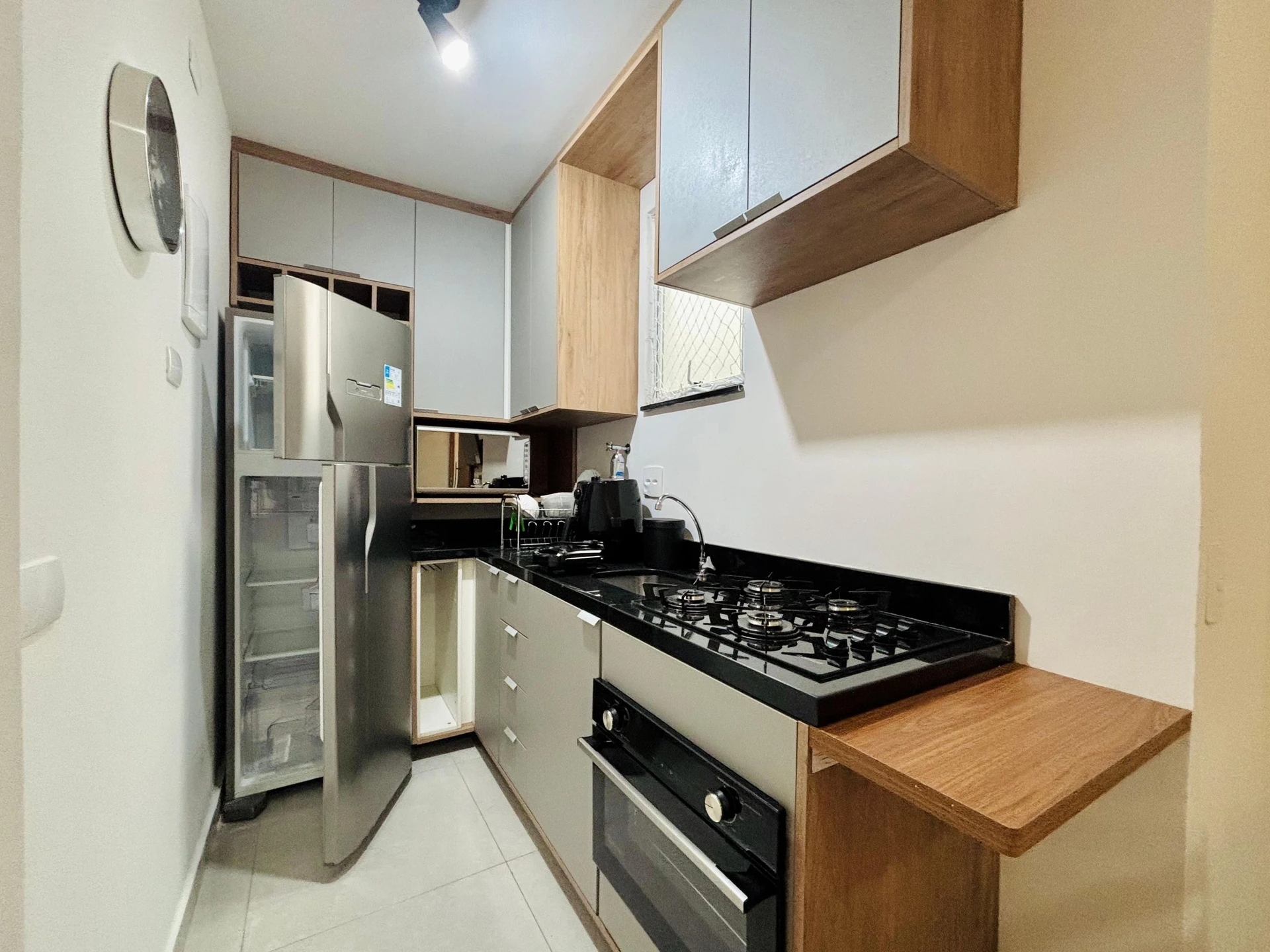 Furnished apartment, 48 m², with a washing machine — photo 2