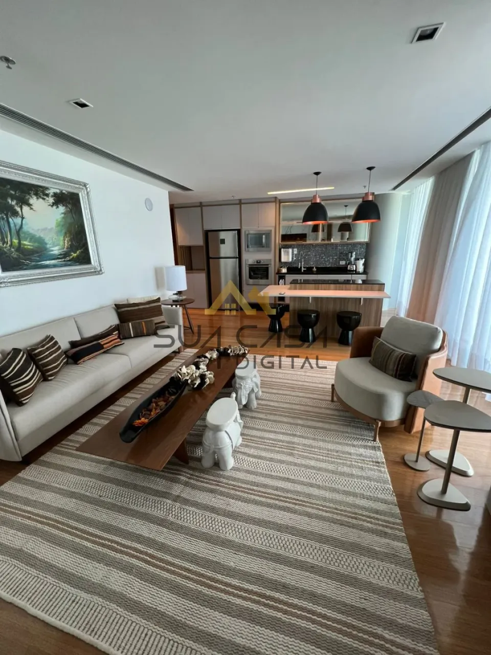 Furnished 121 m² apartment with 1 bedroom — photo 9