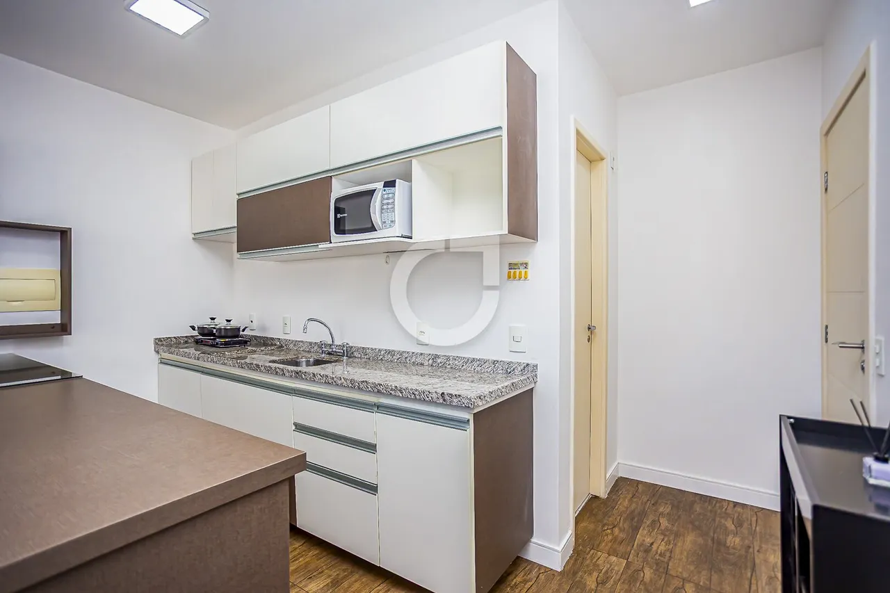 Furnished studio with 1 bedroom and 1 bathroom — photo 8