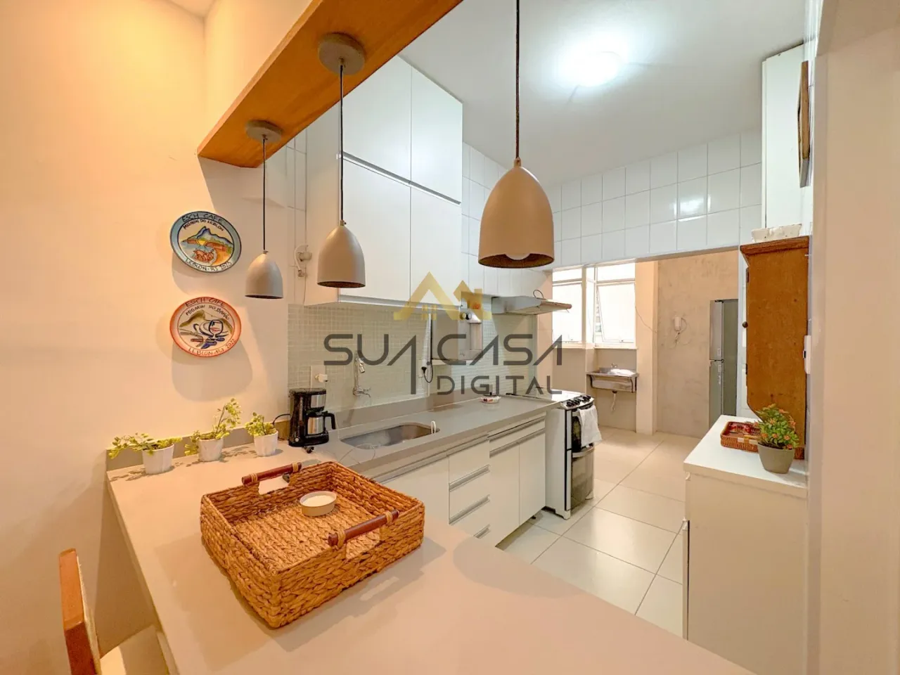 Furnished apartment with an open-plan gas kitchen — photo 6