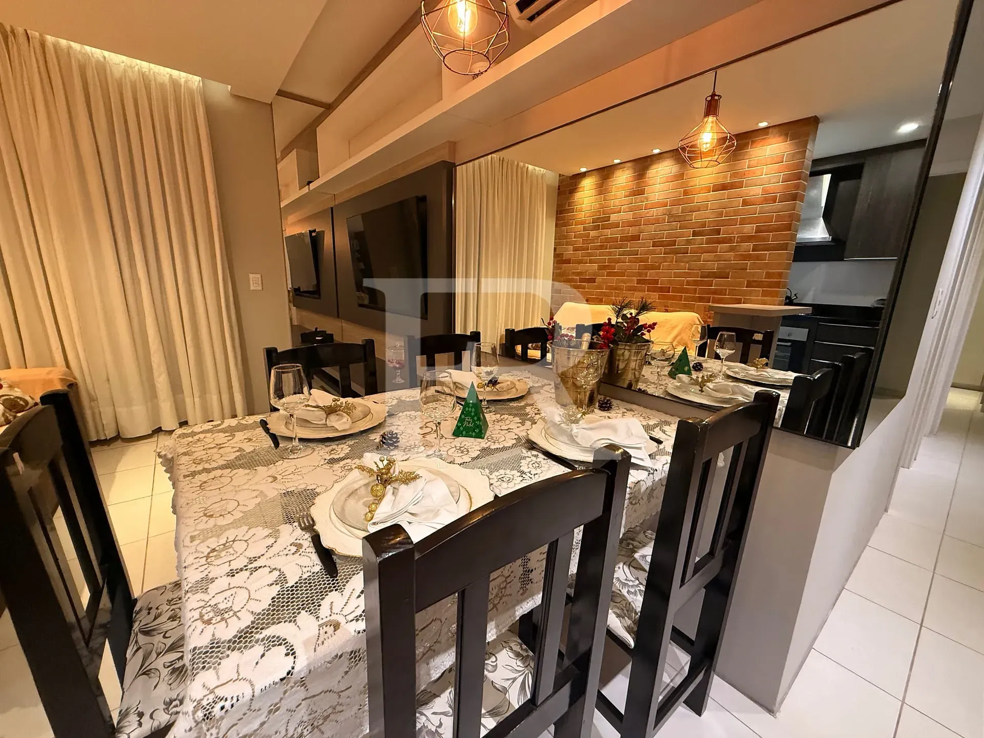 2-bedroom apartment with balcony and charcoal grill — photo 9