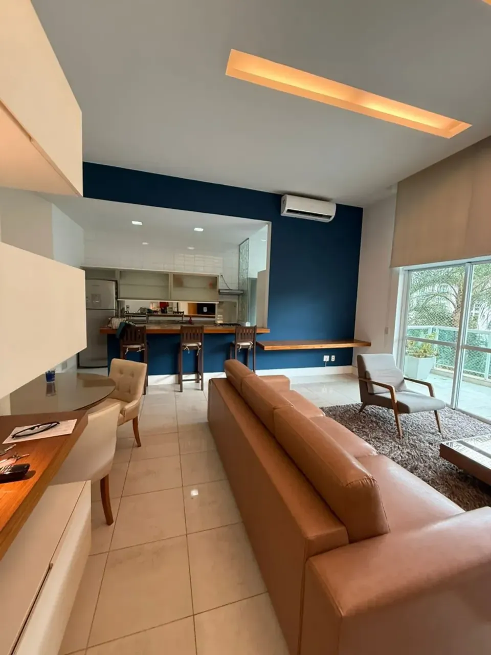 Furnished 1-bedroom apartment with 2 bathrooms — photo 9