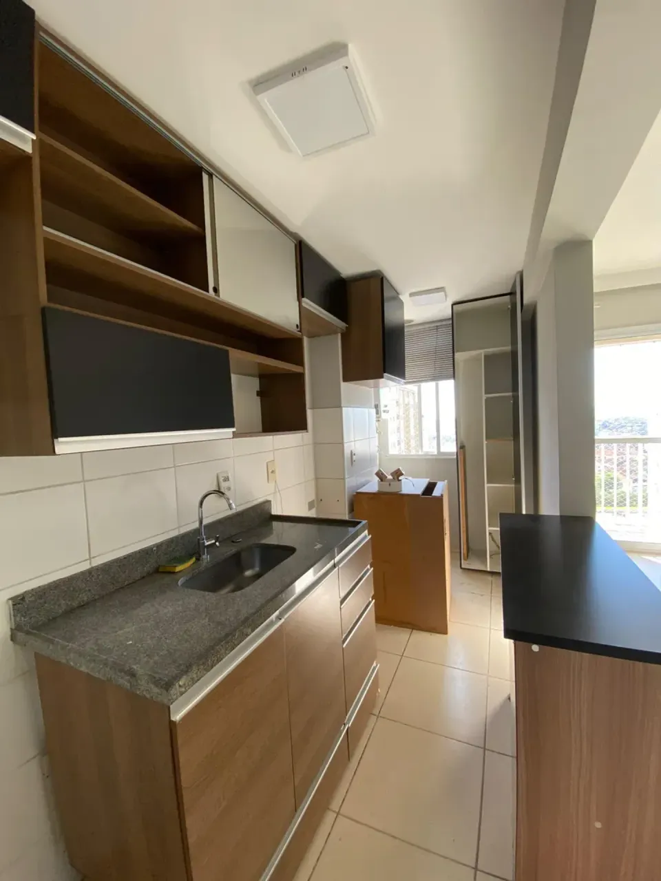 48 m² apartment with 2 bedrooms and open-plan kitchen — photo 2