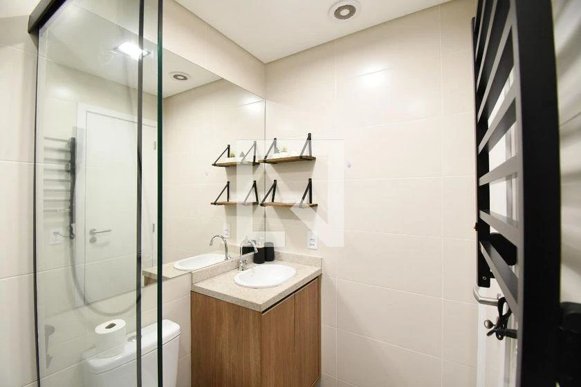 25 m² apartment with a home office and a washing machine — photo 35