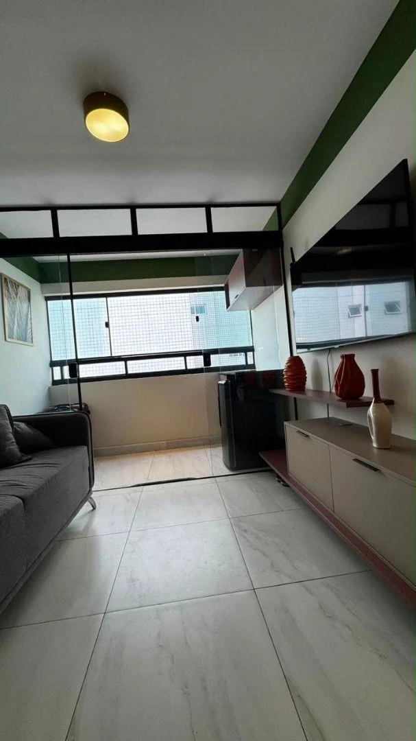 Apartamento amueblado de 52 m² con 2 dormitorios y suite