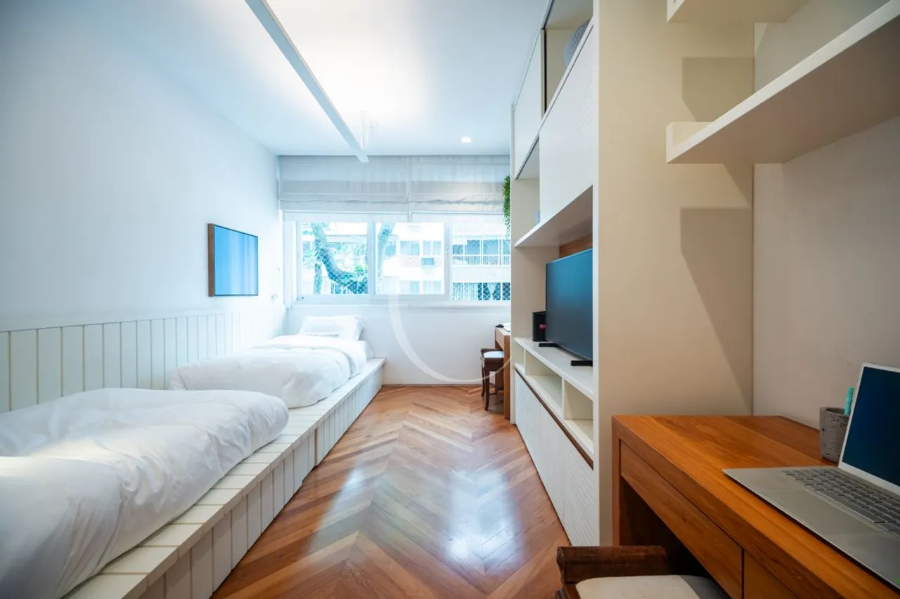 Apartamento com 3 quartos e cozinha fechada — photo 13