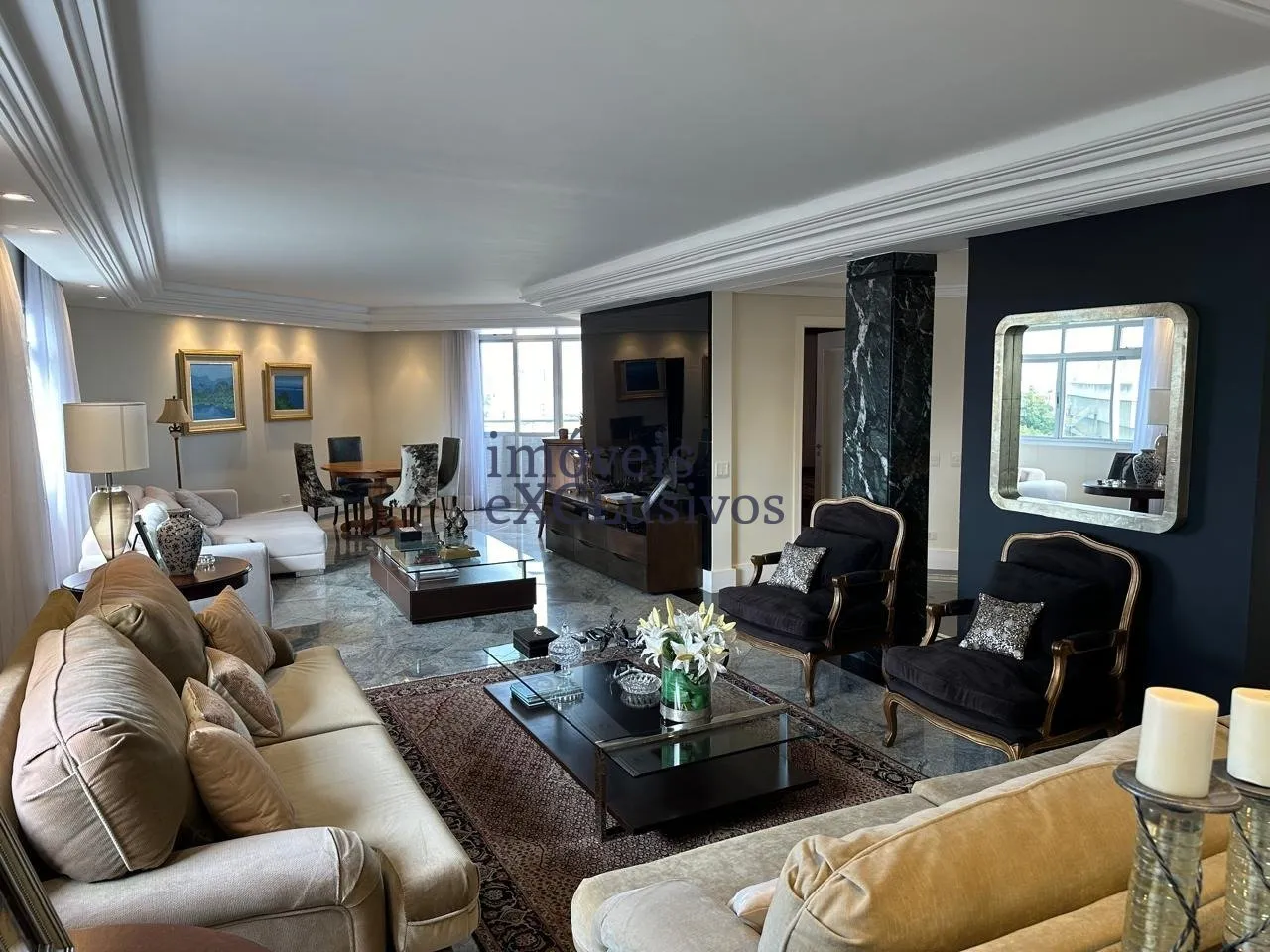 Furnished 4-bedroom apartment with 5 bathrooms