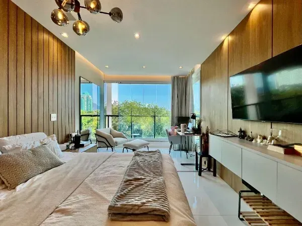 Furnished 4-bedroom apartment with open-plan kitchen — photo 5