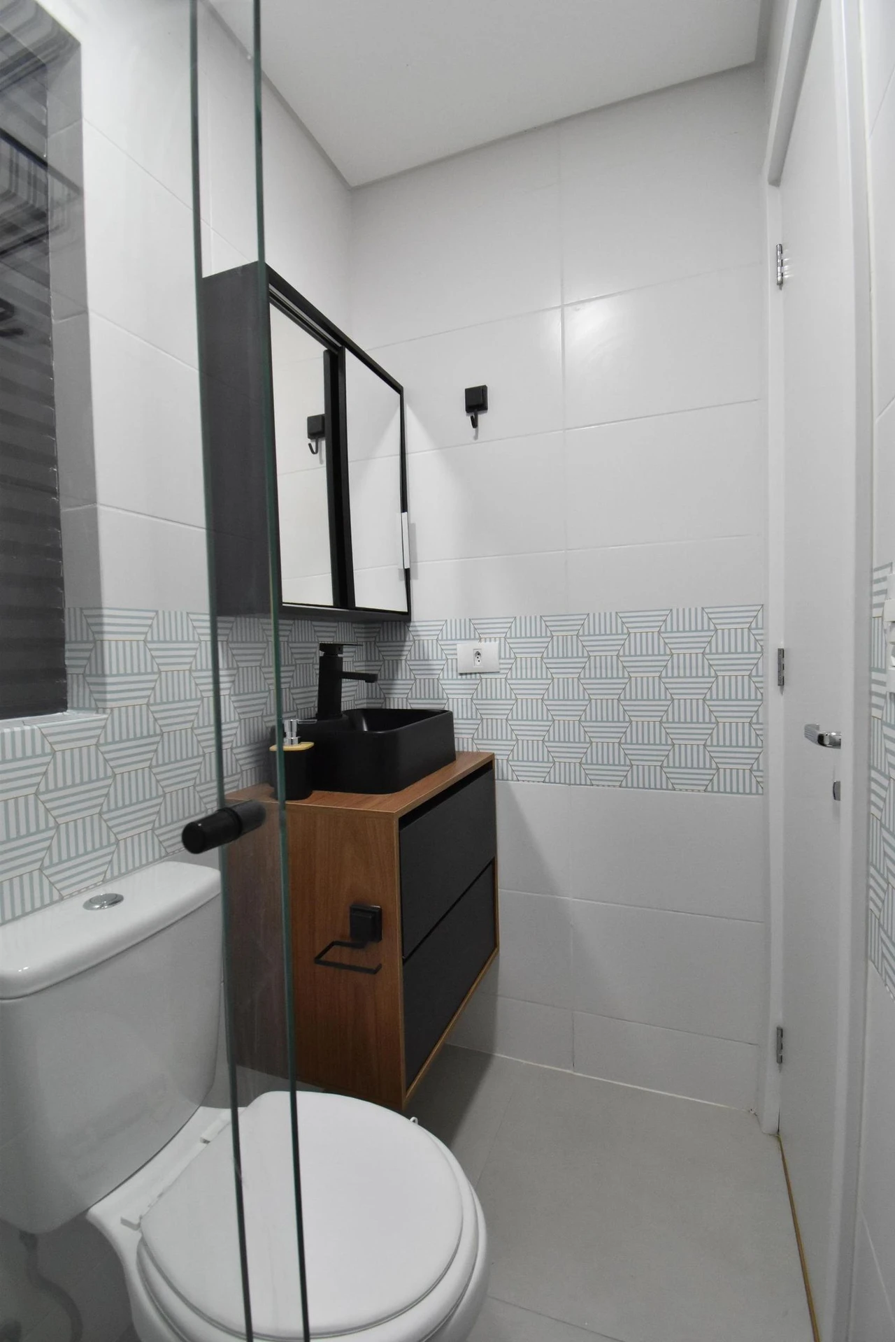 Apartamento de 36 m² com máquina de lavar e varanda gourmet — photo 32