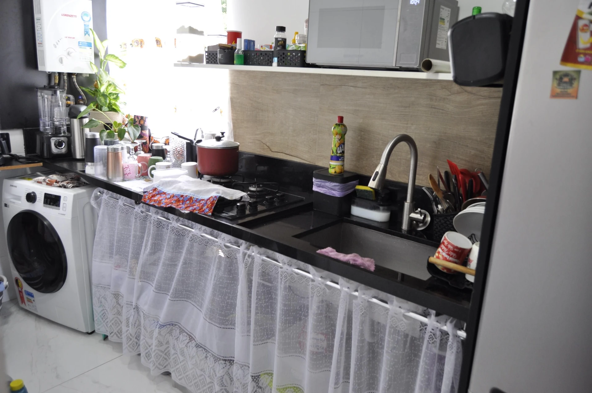 2 quartos e espaço de home office: apartamento de 45 m² — photo 2