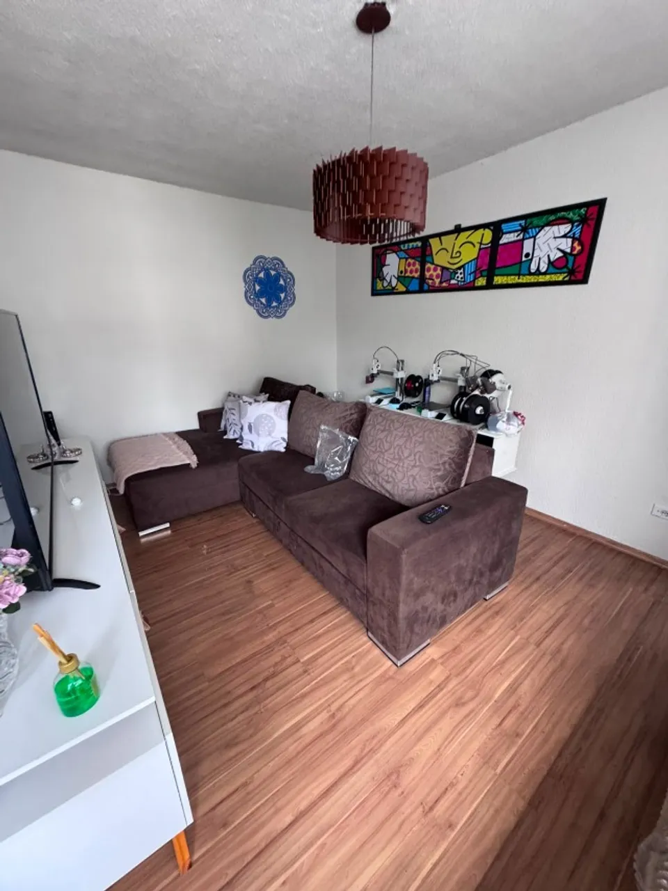 2-bedroom apartment with a washing machine in Curitiba — photo 8