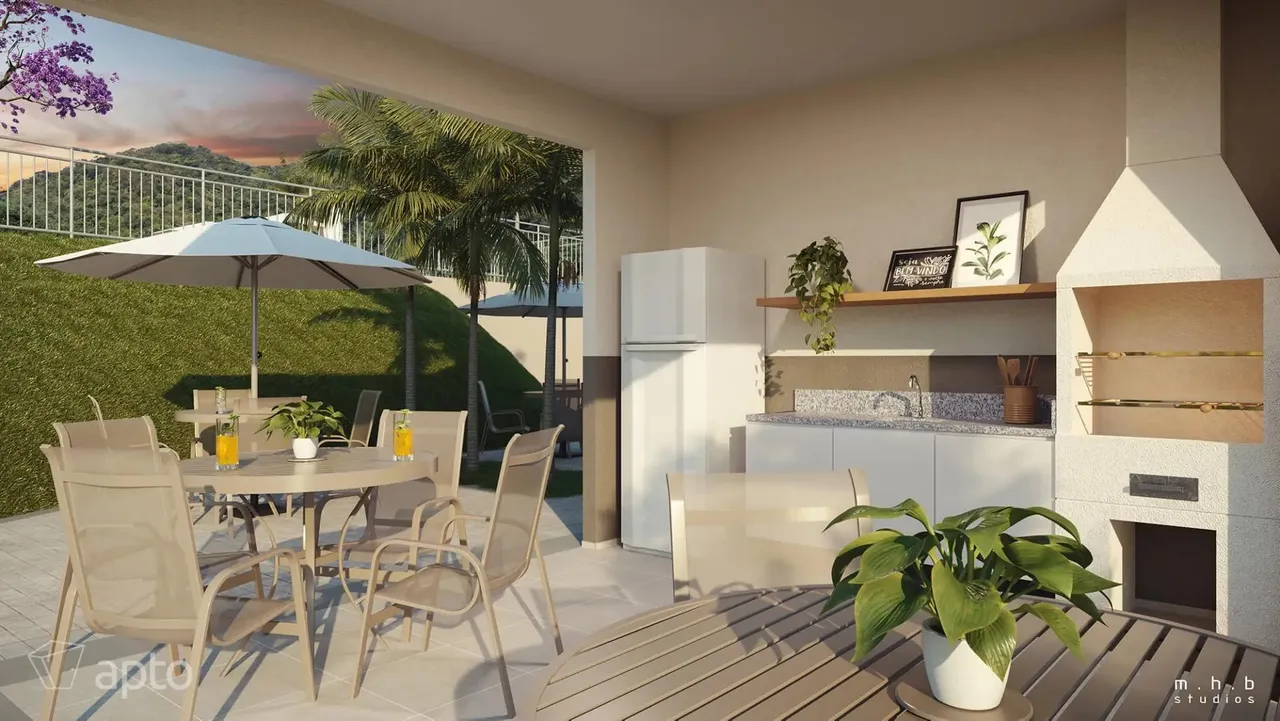 House with 2 bedrooms, 1 parking space and gas stove — photo 9
