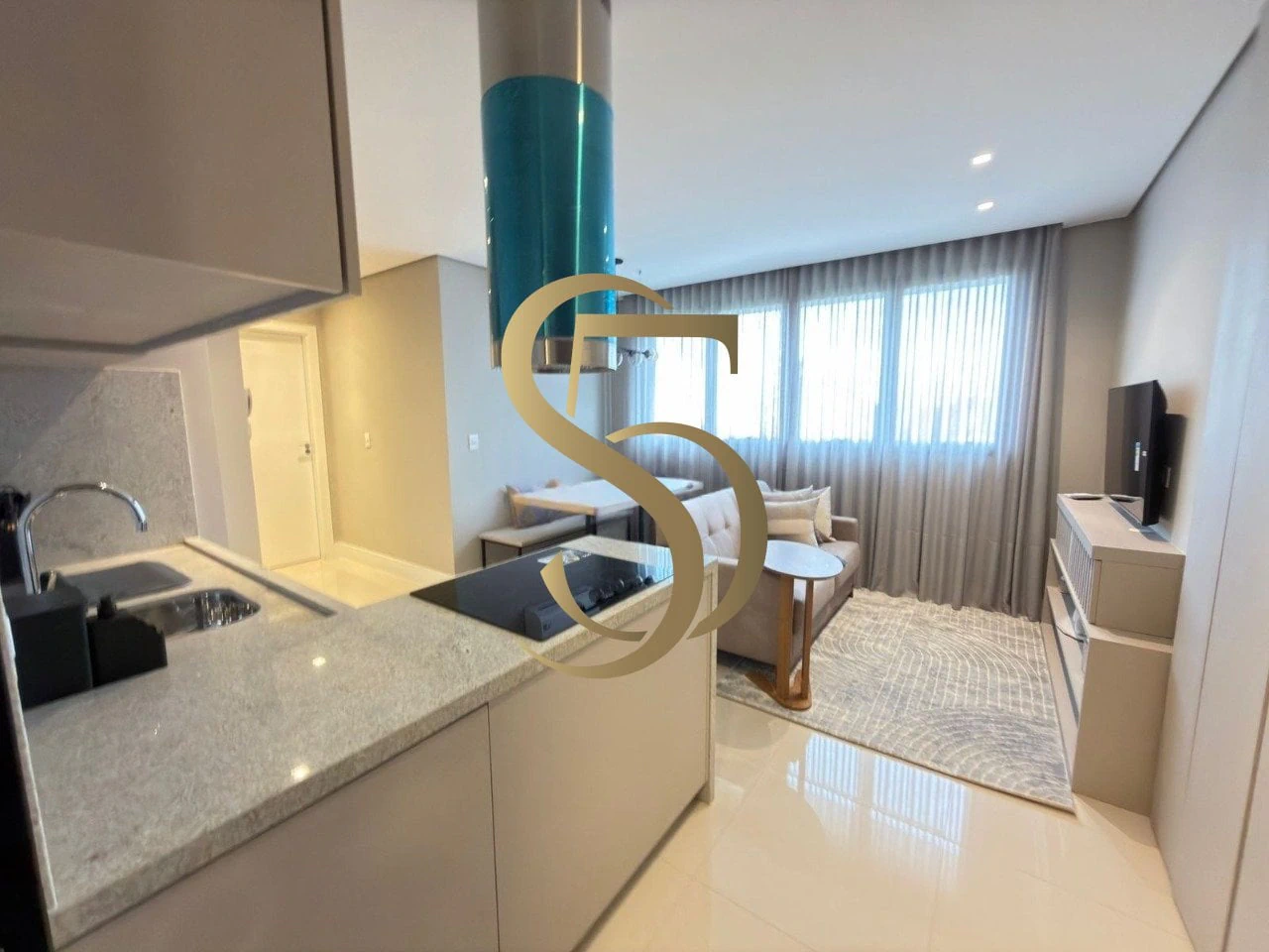 Washing machine in a one-bedroom apartment, 59 m² — photo 2