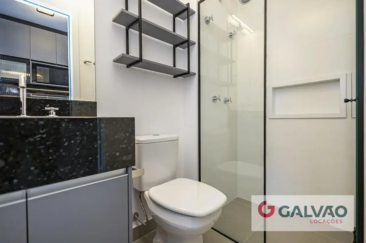 Apartamento mobiliado de 1 dormitório com varanda — photo 14