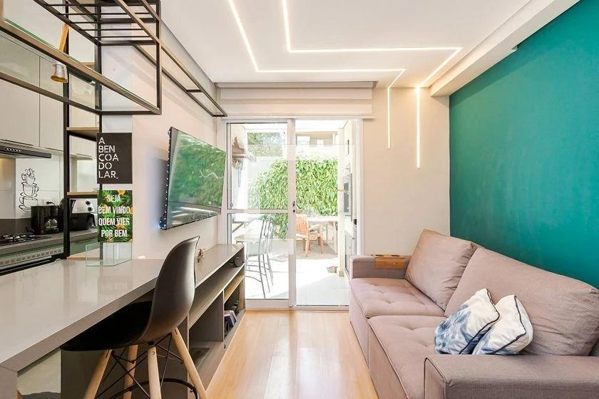 Furnished 80 m² apartment with pets allowed