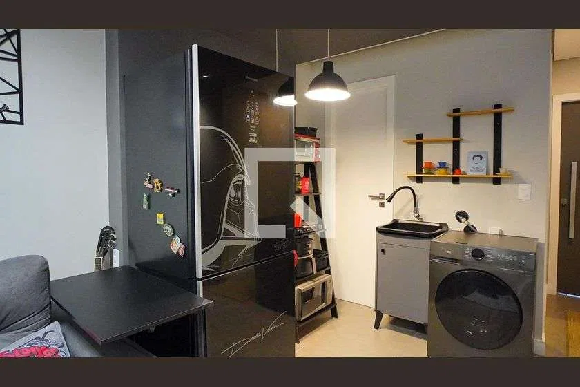 Studio de 35 m² com máquina de lavar e espaço de home office — photo 4