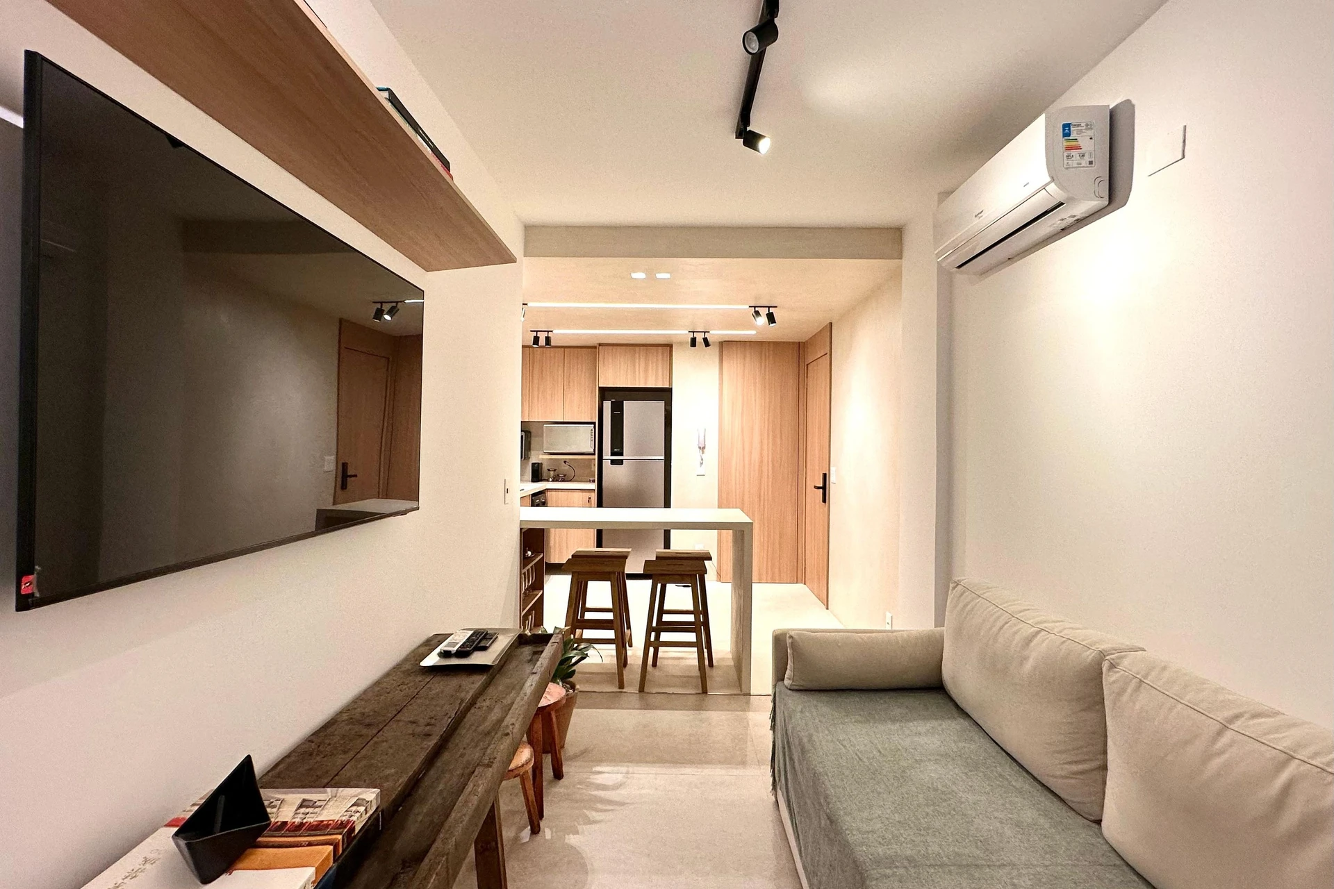 Apartamento de 1 quarto com varanda gourmet, Lagoa — photo 11