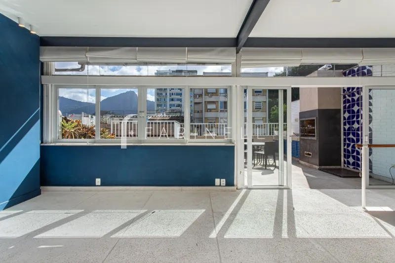 Duplex apartment with 2 bedrooms and grill on balcony — photo 13