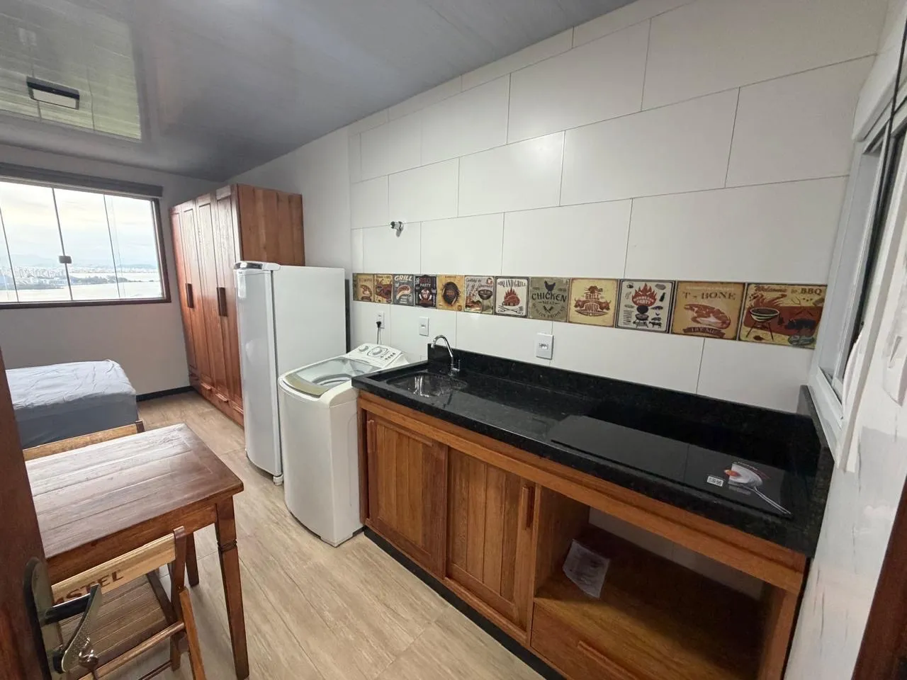 Washing machine in a one-bedroom apartment, 20 m² — photo 5