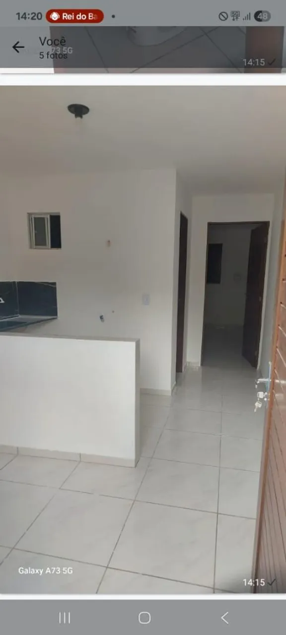 Unfurnished studio with open-plan kitchen and 1 parking spot — photo 2