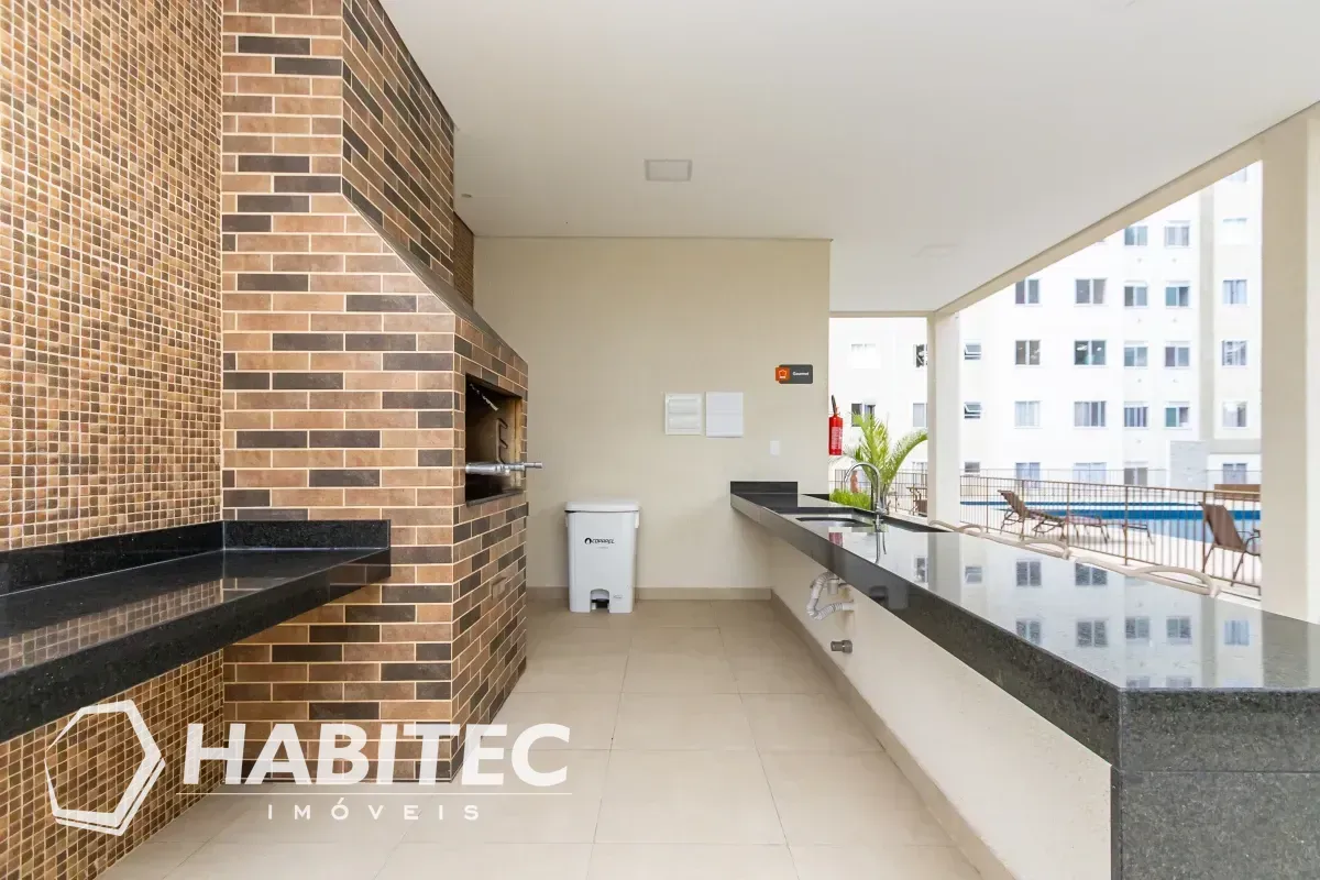 91 m² apartment with 2 bedrooms and an open-plan kitchen — photo 35
