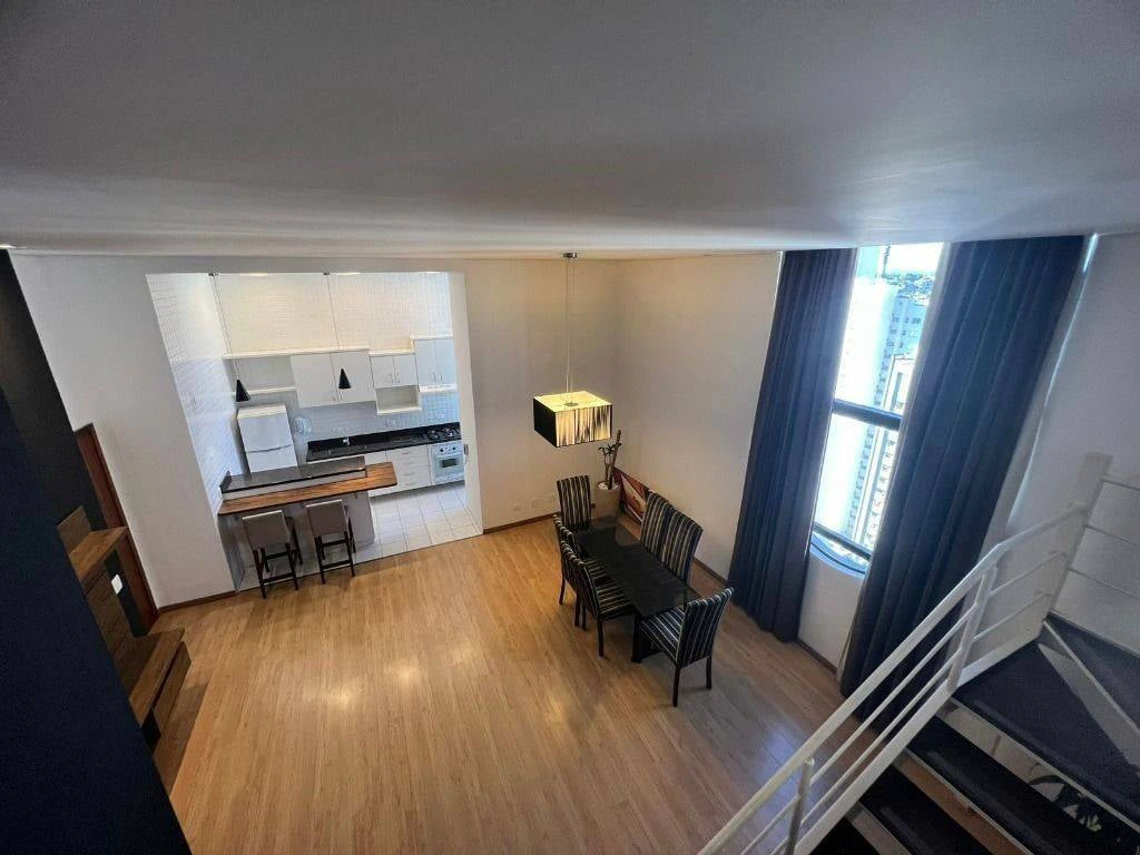 One-bedroom apartment with a private pool in Curitiba — photo 18