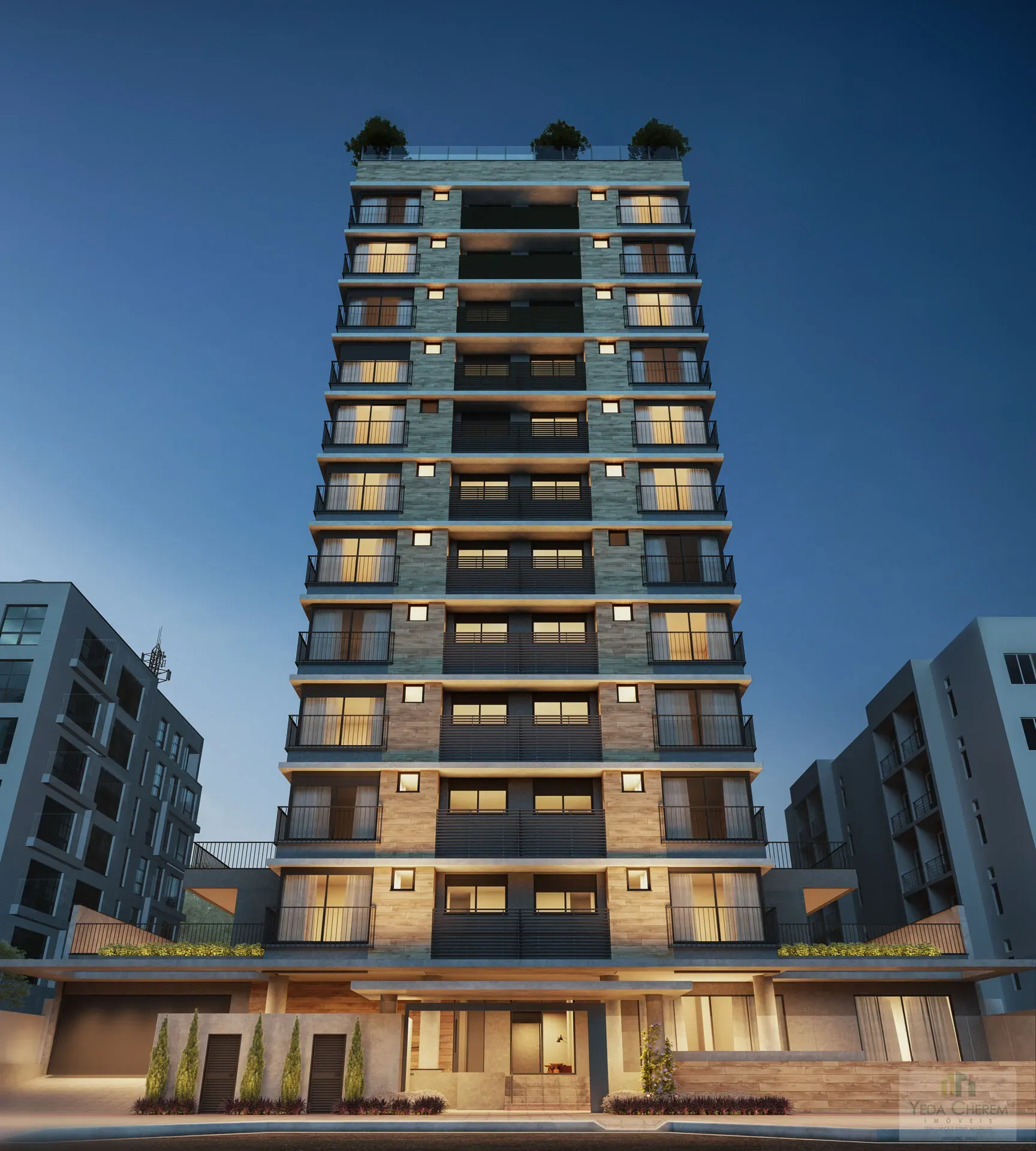 40 m² furnished apartment with 1 bedroom on the 12th floor — photo 29