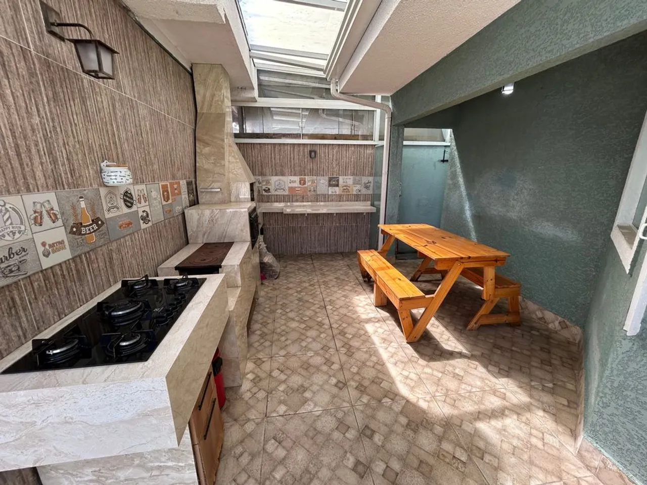 House with open-plan gas kitchen and 2 bedrooms in 103 m²