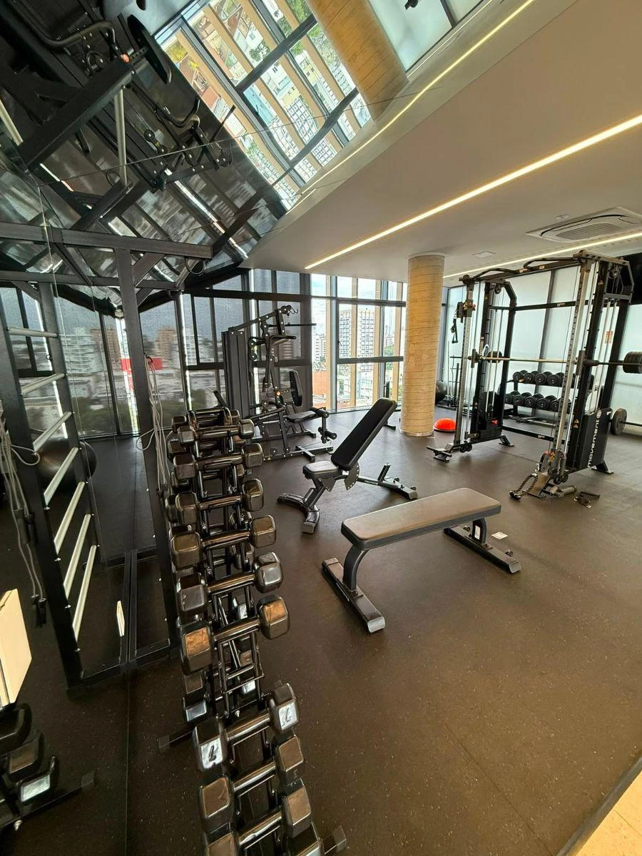 Furnished apartment, 53 m², with floor-to-ceiling windows — photo 14