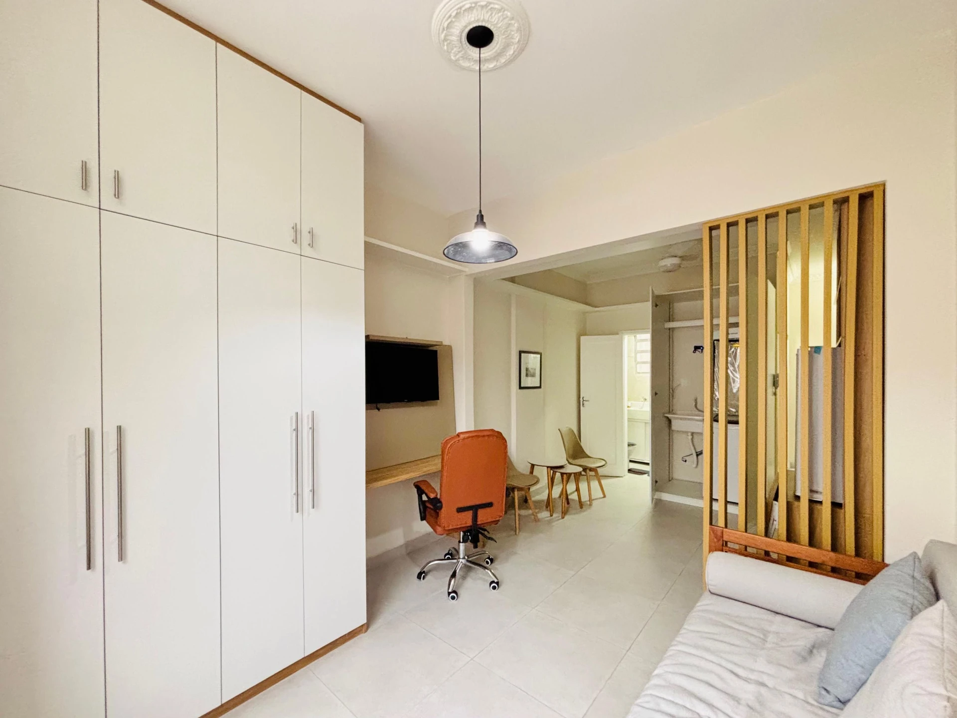 Furnished apartment, 30 m², with a washing machine — photo 8