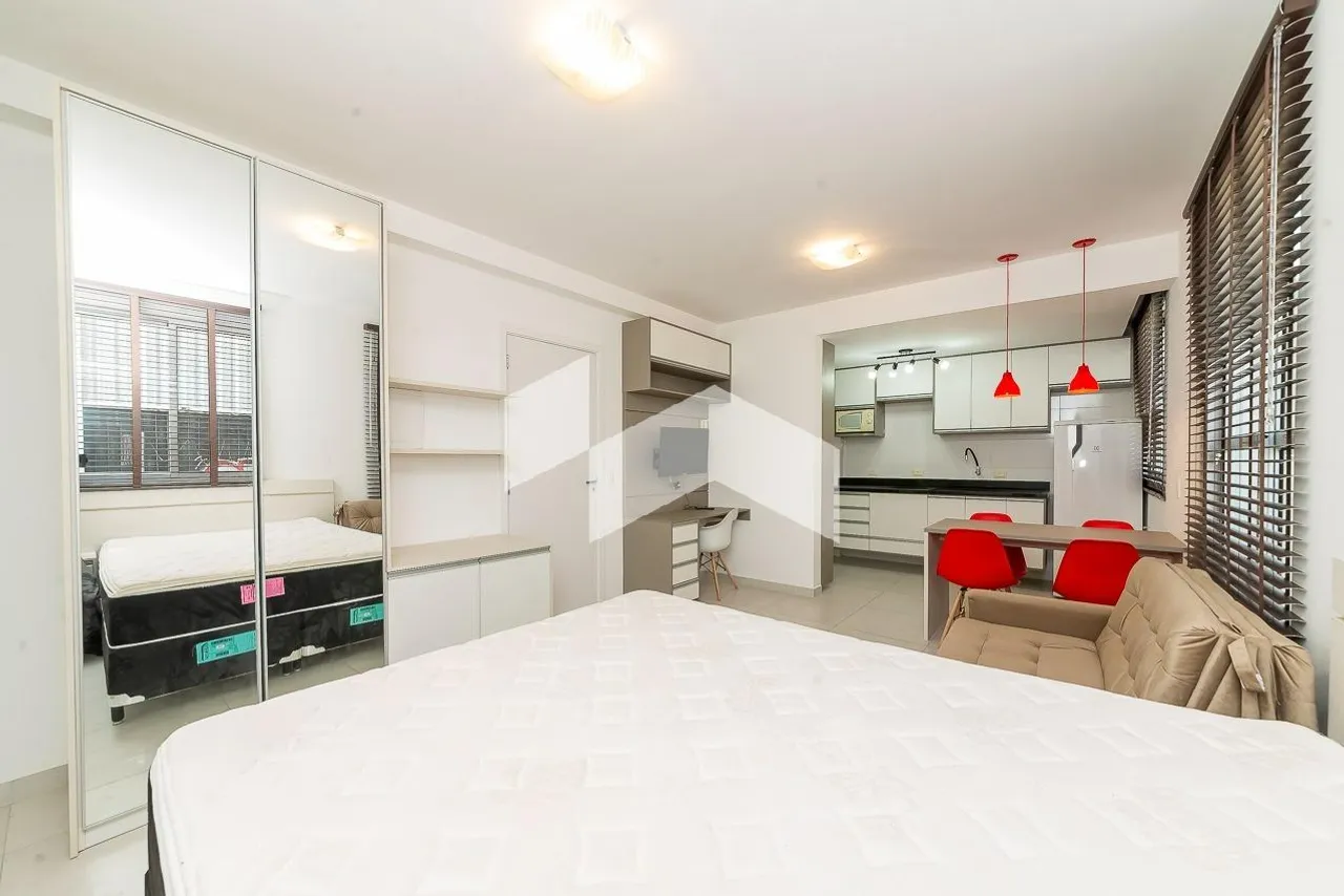 Studio mobiliado 28 m² com cozinha americana e vaga — photo 19