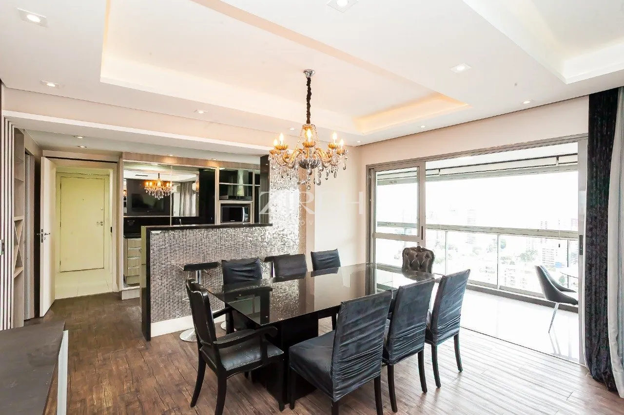 Furnished apartment, 134 m², with floor-to-ceiling windows — photo 10